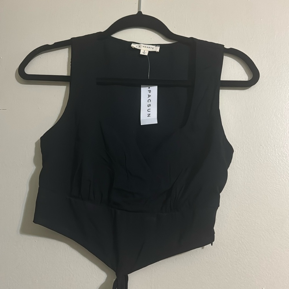 L.A hearts crop top